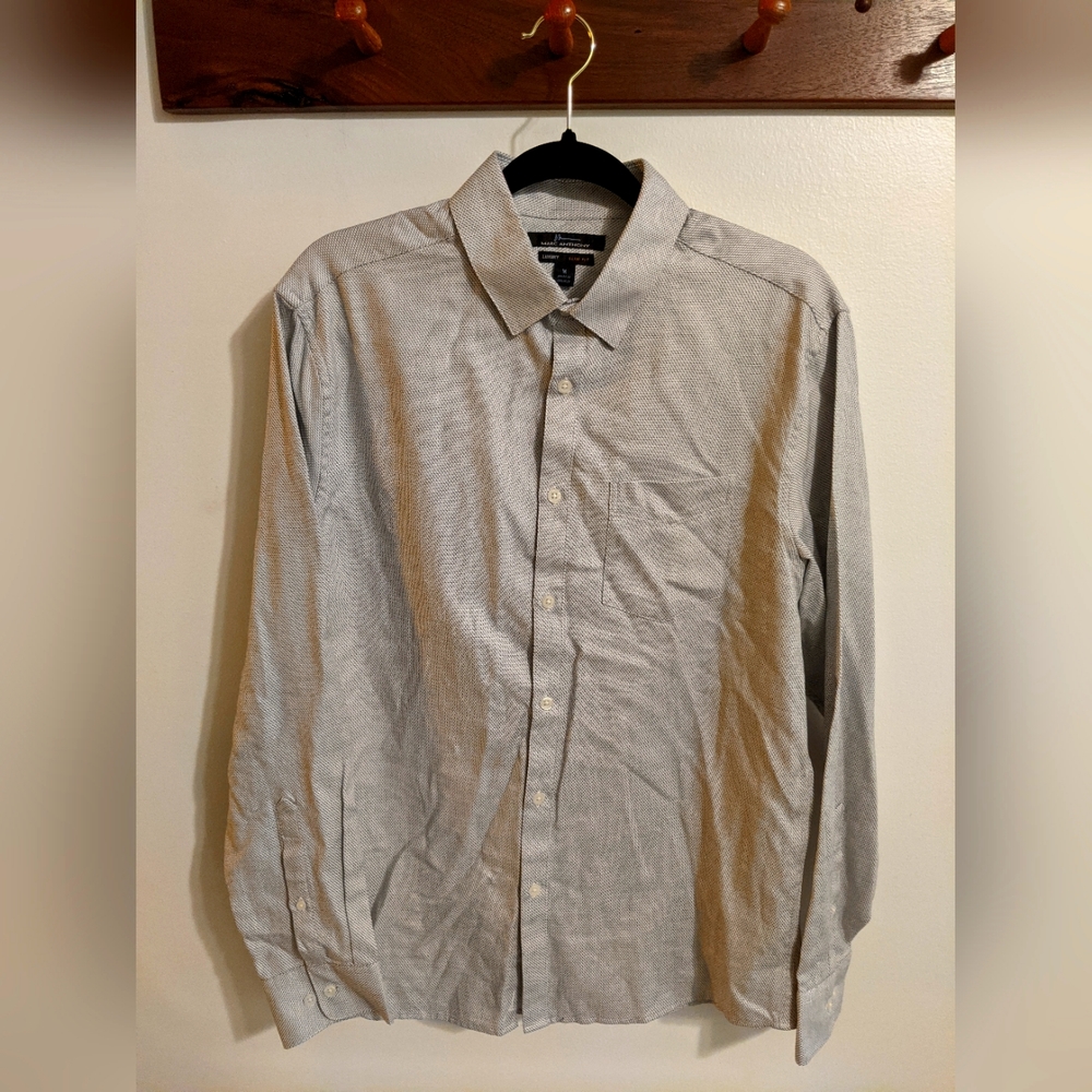 Marc Anthony Pattern Button Down Shirt